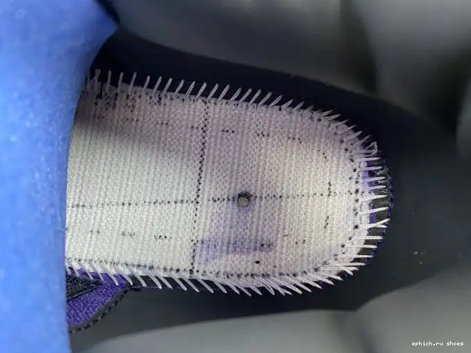 Cheap Purple Jordan 4 Air x Scott Travis Suede 0501